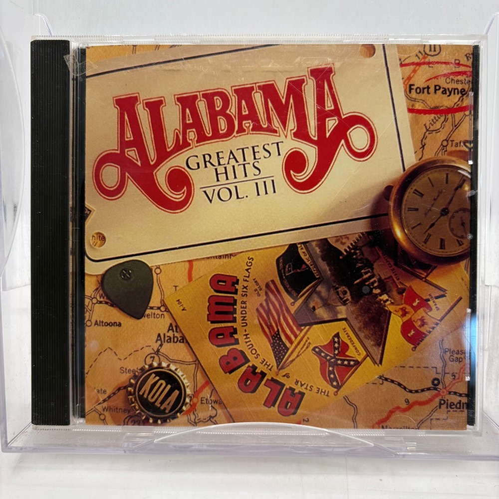 Alabama Greatest Hits Vol. III CD 1994 RCA 07863-66410-2RE Country Music Album